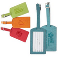 iPosh PU Leather Luggage Tag - Teal Green